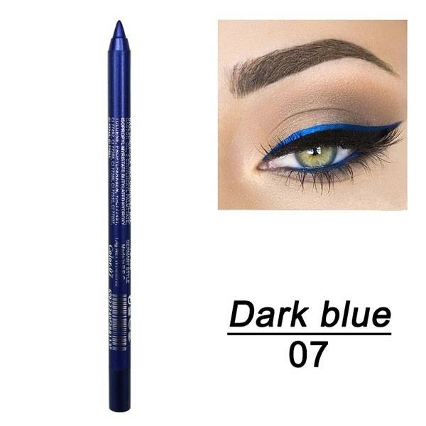 Matita eyeliner 14 colori Matita ombretto perlato impermeabile e anti-sbavatura_voghion.com