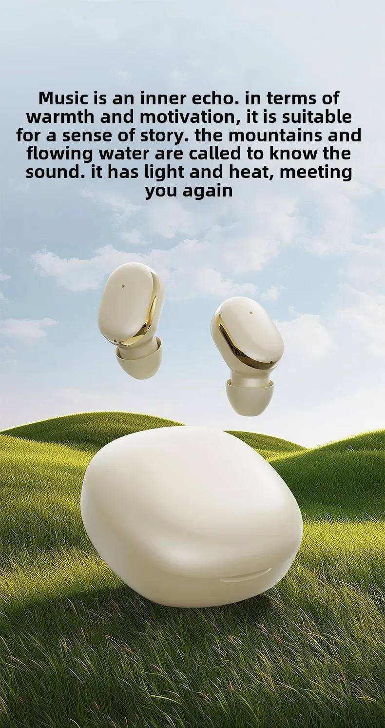 Q31 Wireless Bluetooth Headset Transparent ENC Headphones LED Power Digital Display Stereo Sound Earphones For Sports Working_voghion.com