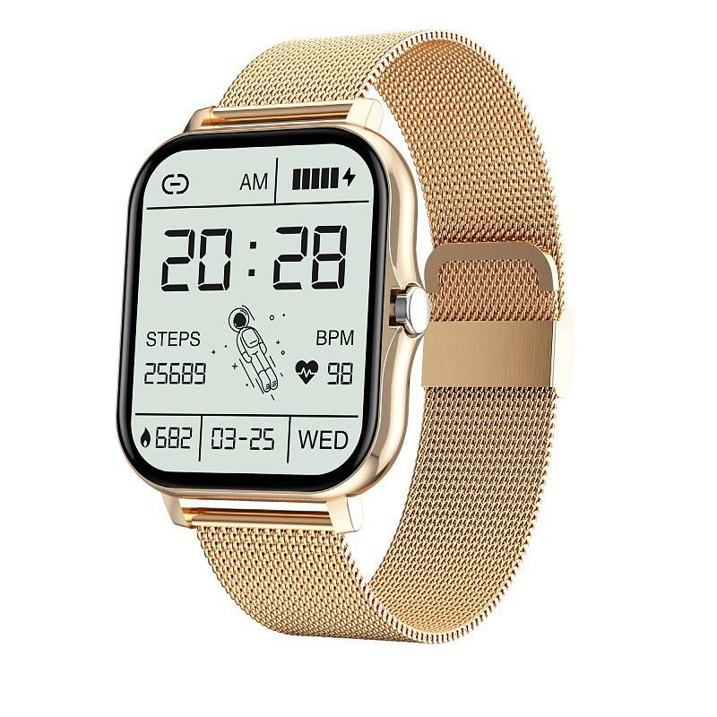 Reloj inteligente Y13 actualizado a 1.83 pulgadas, pantalla grande, monitor de frecuencia cardíaca, presión arterial, llamadas Bluetooth, podómetro deportivo_voghion.com