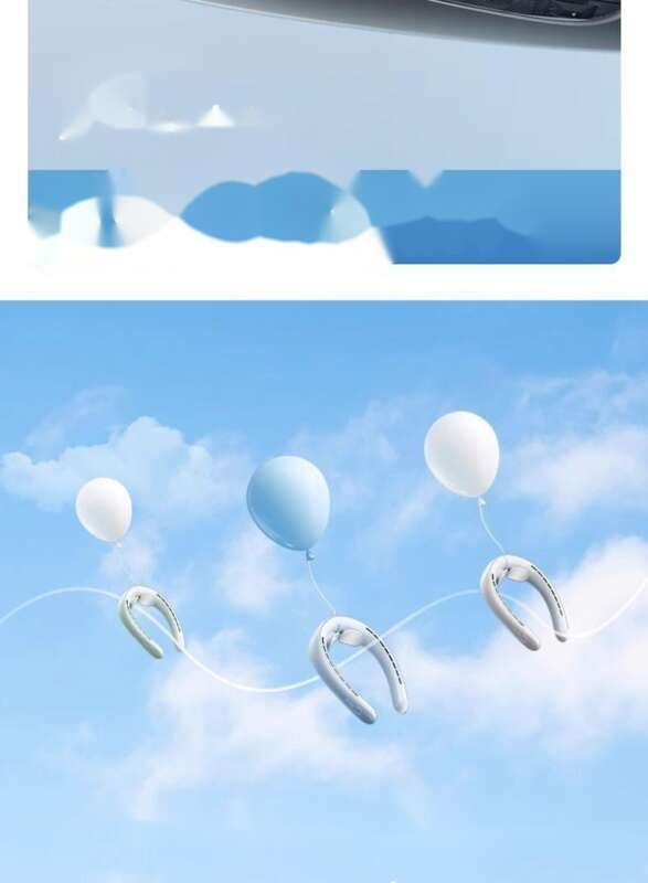 Nuovo ventilatore 2025 con batteria a lunga durata, piccolo ventilatore portatile e silenzioso, raffreddamento a sospensione, condizionamento dell'aria, ricarica_voghion.com