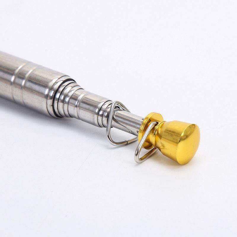 Golden Head Bold Guide Fahnenmast Schwamm Abdeckung Outdoor Teleskop Pointer Outdoor Edelstahl Baton_voghion.com
