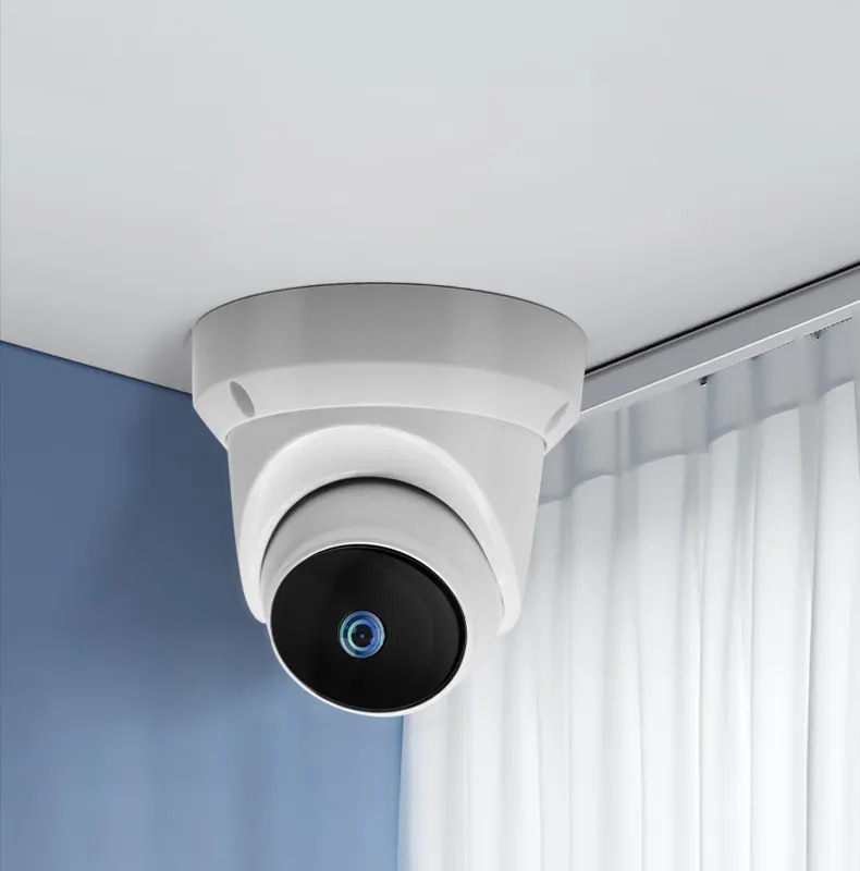3MP V380 Pro-app WiFi IP 10x zoom Smart hjemsikkerhet Nattsyn Innendørs trådløst Celg-montert CCTV-domekamera_voghion.com