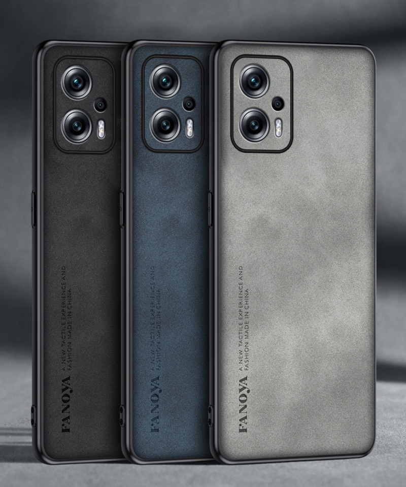 Xiaomi Poco X4 GT X4 Pro 5G Arka Kapak Silikon Tam Koruma Telefon Kılıfı için Lüks Deri Kılıf Poco X3 NFC X3 GT_voghion.com