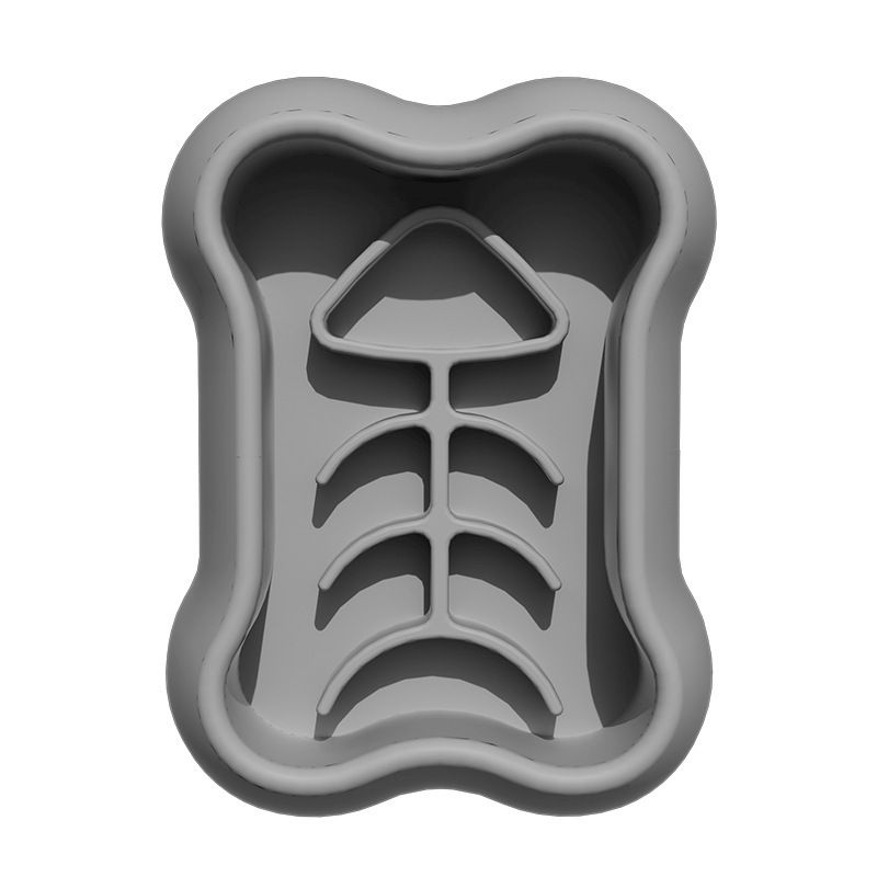 Silikon-Futternapf mit Anti-Auslaufschutz für Katzen, Kätzchen, Welpen und Hunde_voghion.com