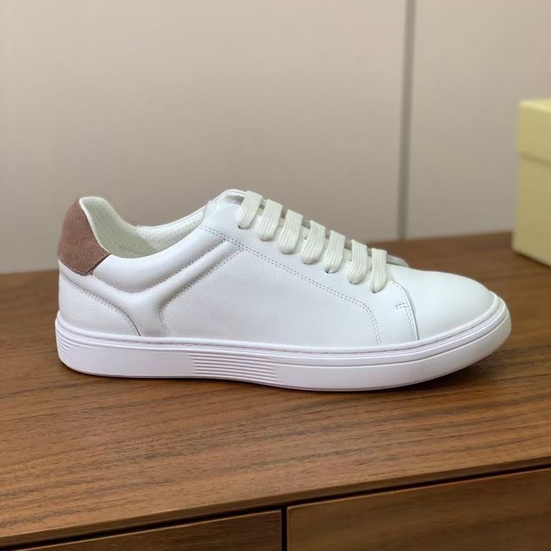Scarpe casual da uomo alla moda, nuove, in pelle di mucca, con patchwork, traspiranti, in rete, con lacci, leggere e comode, sneakers di lusso_voghion.com