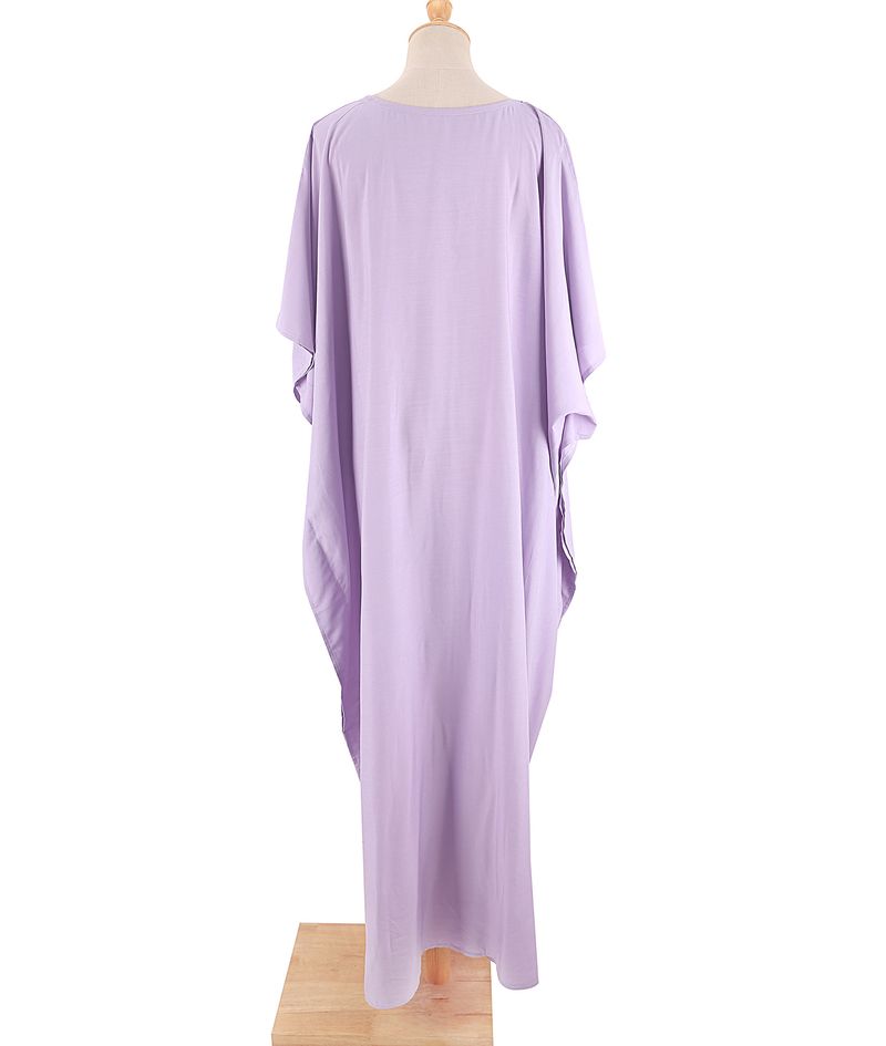 Vêtements pour femmes, nouveau style, chemisier uni en rayonne, jupe longue, ample, pour vacances en bord de mer, maillot de bain, robe, vêtements d'extérieur pour femmes_voghion.com