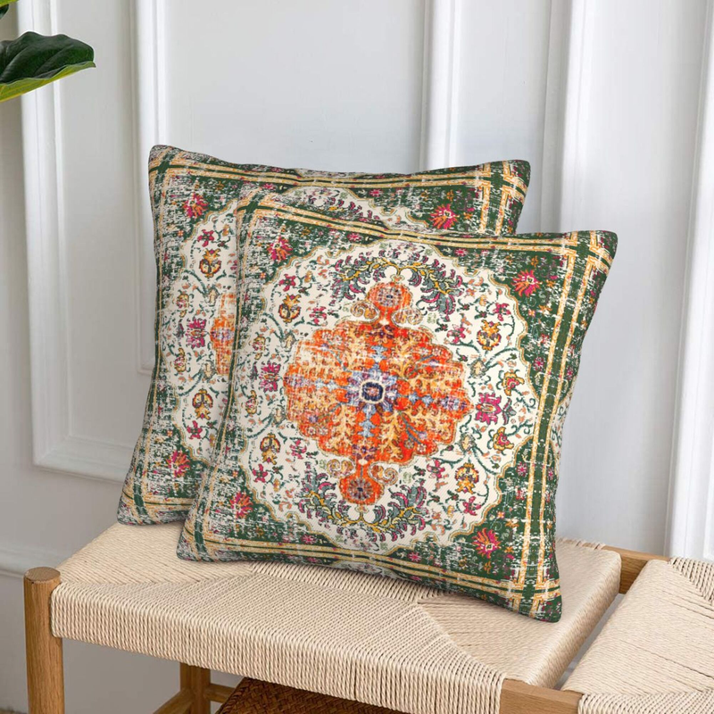 Copricuscino per divano Federa in lino Federa decorativa 2 pezzi_voghion.com