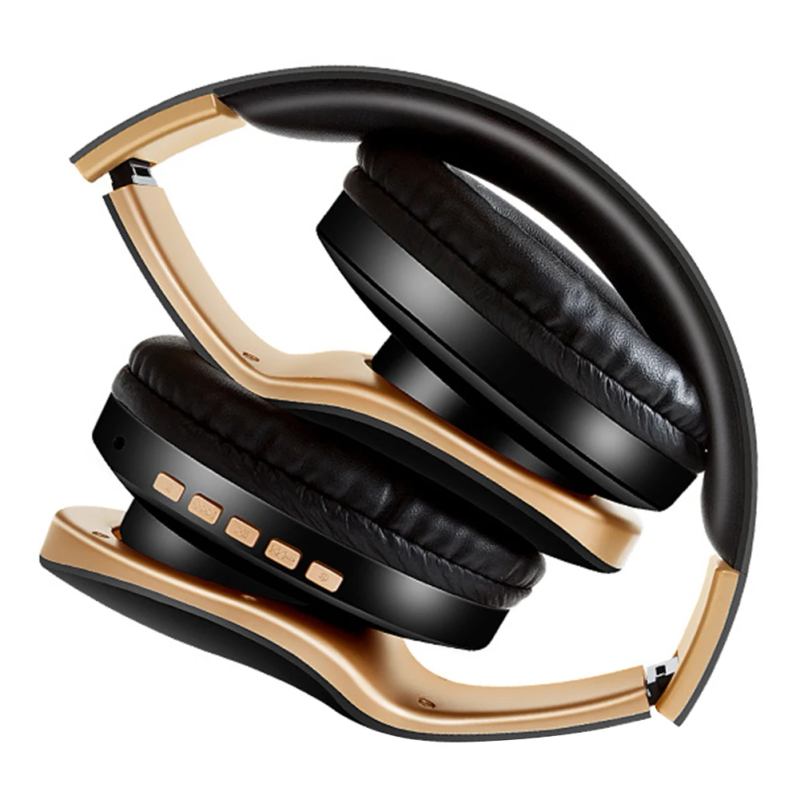 Draadloze Bluetooth-compatibele 5.0 Heavy Bass-hoofdtelefoon HiFi Stereo Sport-headset met microfoon_voghion.com