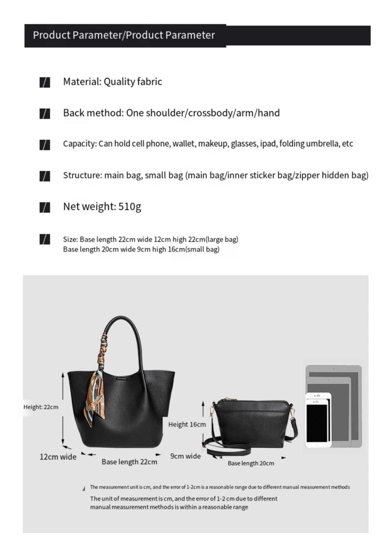 Nouveau sac fourre-tout tendance d'été, décontracté et spacieux, parfait pour un usage quotidien comme sac à bandoulière simple de grande capacité pour femme._voghion.com