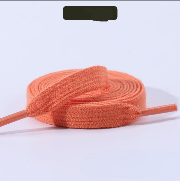 Shoe Accessories double layer hollow flat rope polyester cotton canvas casual board shoes sports shoes white color shoe laces_voghion.com