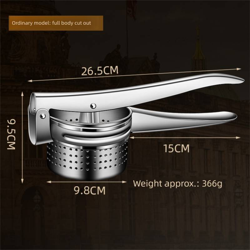 Premium 304 Stainless Steel Citrus Juicer - Manual Orange/Lemon Press, Even Extraction Easy Cleaning_voghion.com