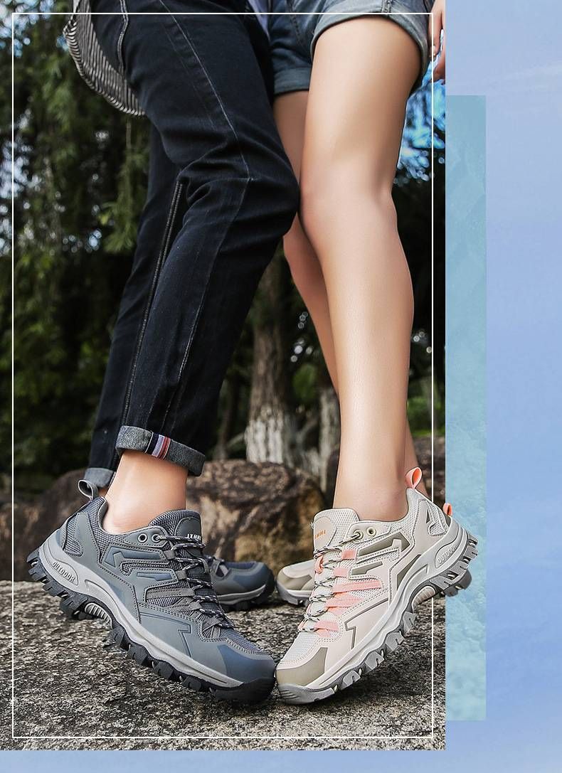 「XGXC」Chaussures basses légères pour hommes et femmes, adaptées aux styles de couples, nouvelles chaussures de sport de plein air toutes saisons 2024, bottes de randonnée._voghion.com