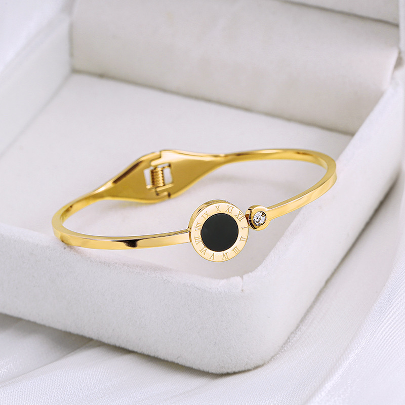 Designer-Stil, schlichtes römisches digitales Armband, modisches Temperament, personalisierter Schmuck_voghion.com