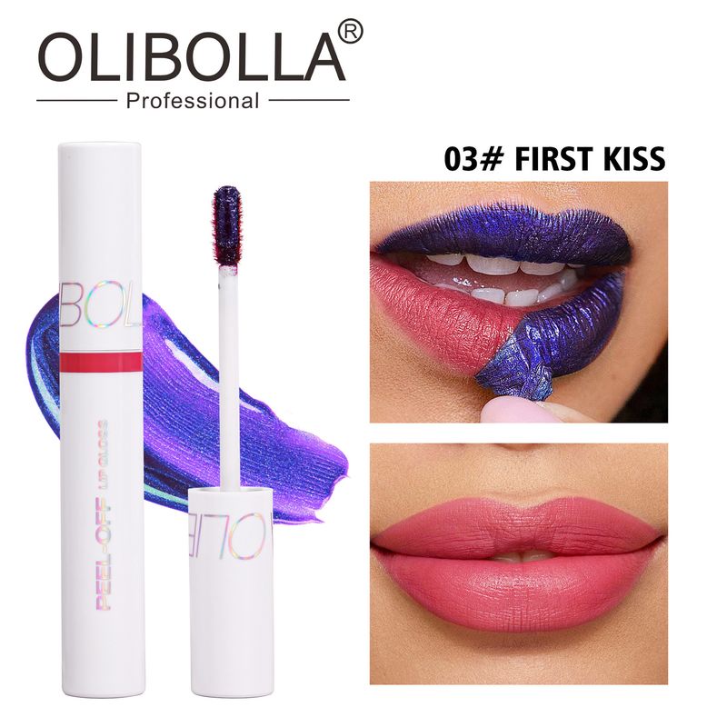 Tear-off Matte Finish Long-lasting Moisturizing Lip Gloss Non-transfer_voghion.com