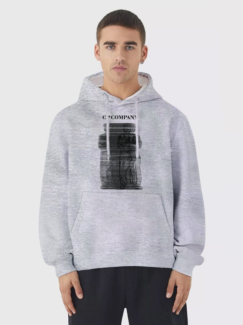 Nuovo maglione alla moda da uomo con cappuccio primaverile e autunnale, top largo e fondo ampio_voghion.com