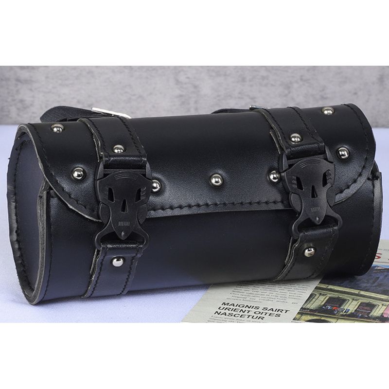 Wind Motorcycle Rider Left And Right Side Hanging Hook Storage Black Bicycle Riding Bag_voghion.com