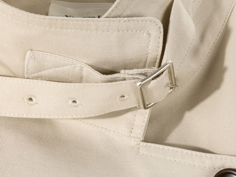 XinmonLee Vroege Herfst Nieuwe Lange Trenchcoat High-End Elegante Koreaanse Stijl Losse Casual Opstaande Kraag Jas_voghion.com