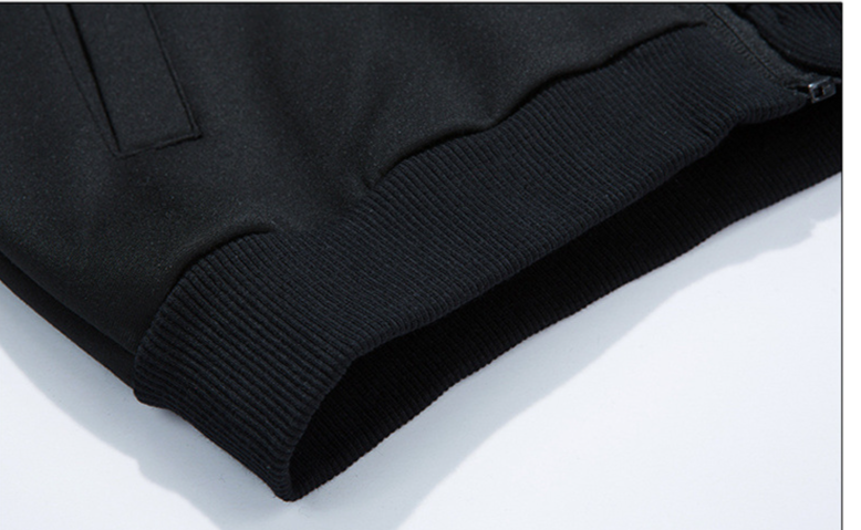 Abbigliamento maschile Felpa con cappuccio cardigan da uomo Felpa con cappuccio da uomo con ricamo primaverile e autunnale Felpa con cappuccio da uomo a maniche lunghe Felpa con cappuccio da uomo in stile giapponese per giovani_voghion.com