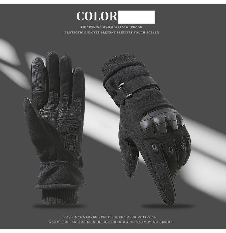 Unisex Winterhandschoenen voor heren outdoor motorrijden winddicht koud antislip warm touchscreen met fleece ski verdikking handschoenen_voghion.com
