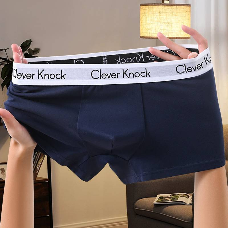 Novas roupas íntimas masculinas de algodão puro europeu e americano_voghion.com