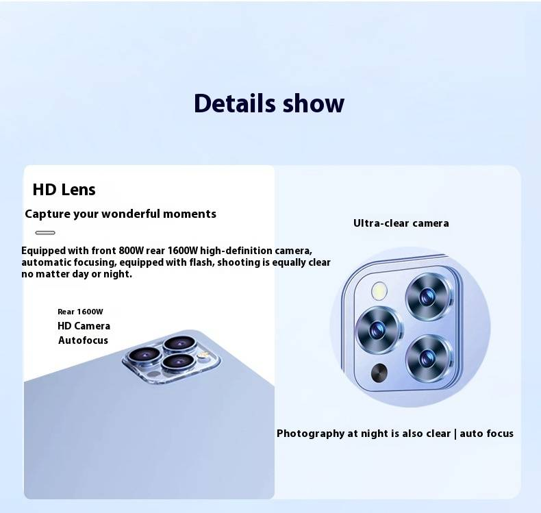 10 Zoll 2-in-1-Tablet mit Google Play – HD-Bildschirm, 2 GB RAM, 32 GB, Dual-SIM, Anruf- und Lernmodus_voghion.com