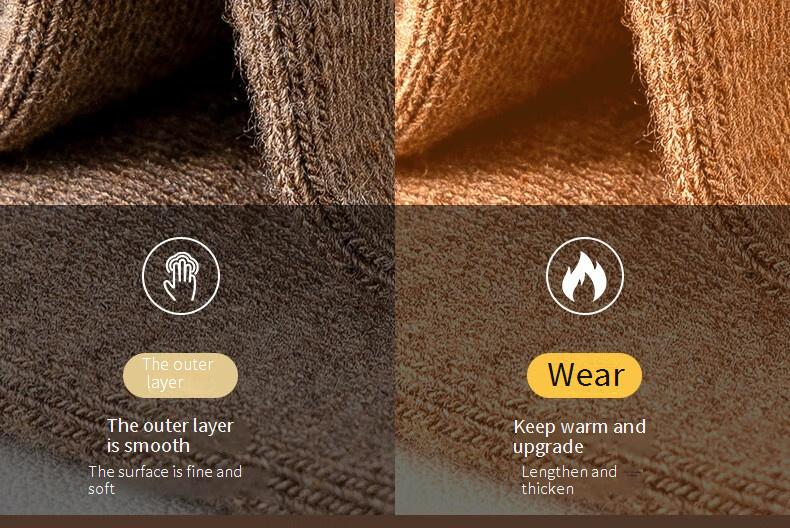 Hochwertige Kniewärmer aus Merinowolle für Damen und Herren – Thermo-Kniebandage zum Laufen, Radfahren, Wintersport und für den täglichen Komfort_voghion.com