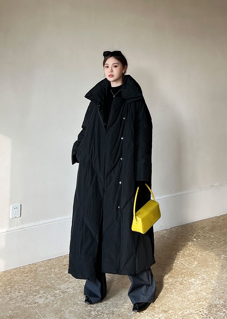 Women's Clothing Plus Size Winter Coat Women's Long Puffy Jacket Oversized Hooded Parka Warm Thick Outerwear For Cold Weather_voghion.com