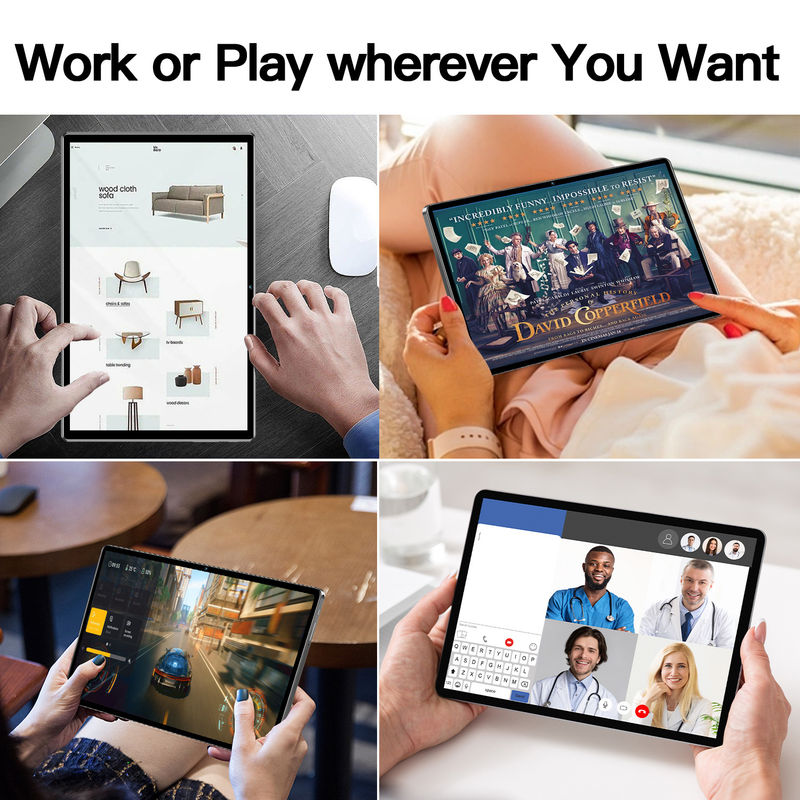 ipa15 pro 12GB+512GB 10.1 "tablet Bluetooth Gaming Learning Dual SIM Android 4G calling Yahoo_voghion.com