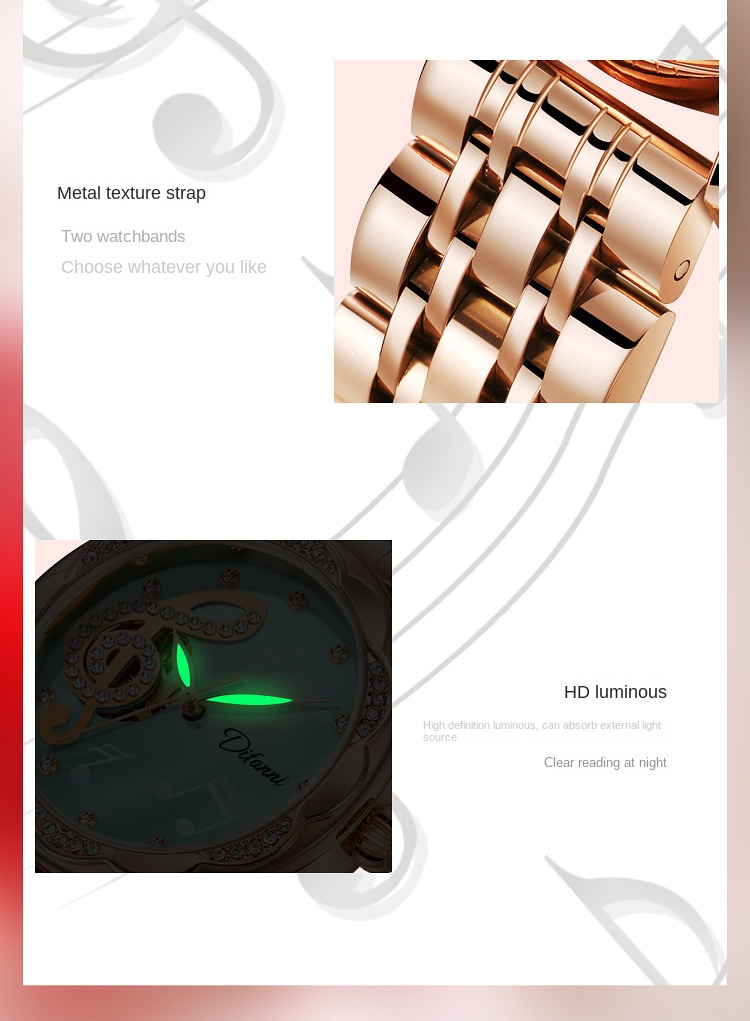 Brand genuine ladies automatic mechanical watch ladies ten new trend waterproof simple temperament watch_voghion.com