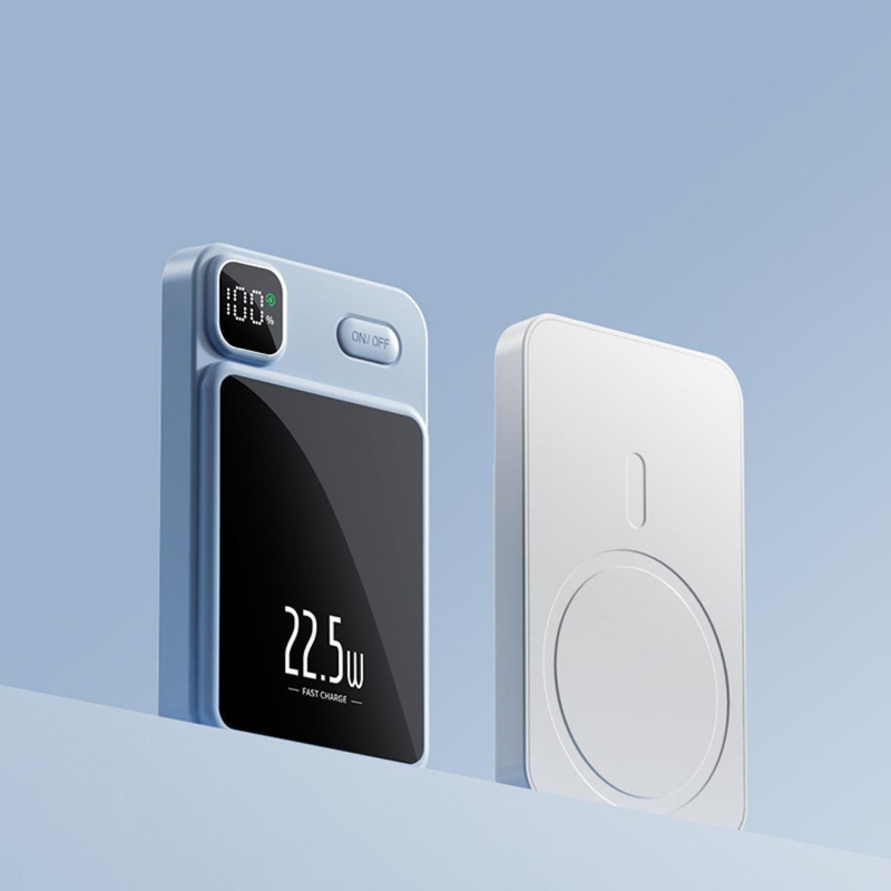 22,5 W 10 000/20 000 mAh powerbanka s magnetickou super rychlou nabíječkou Qi PD20 W bezdrátová powerbanka pro iPhone 14 Samsung Huawei Xiaomi_voghion.com