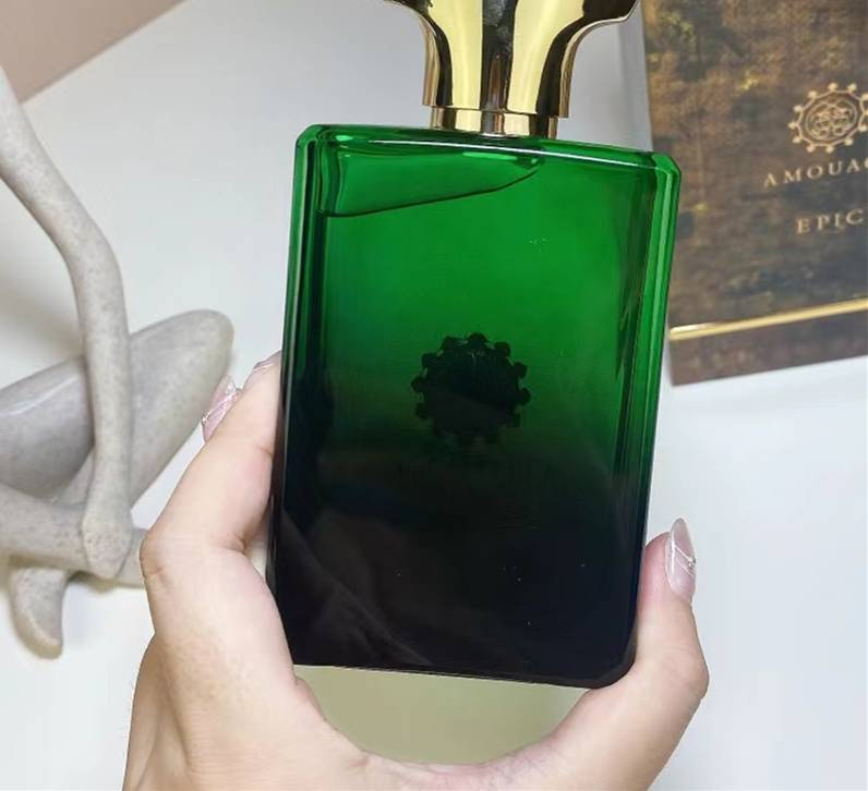 Amouage Epic Man Limited Edition férfi 100 ml-es nagy kapacitású zöld luxus üveg hónaljdezodor, hosszan tartó fa ízű datolya prémium spray_voghion.com