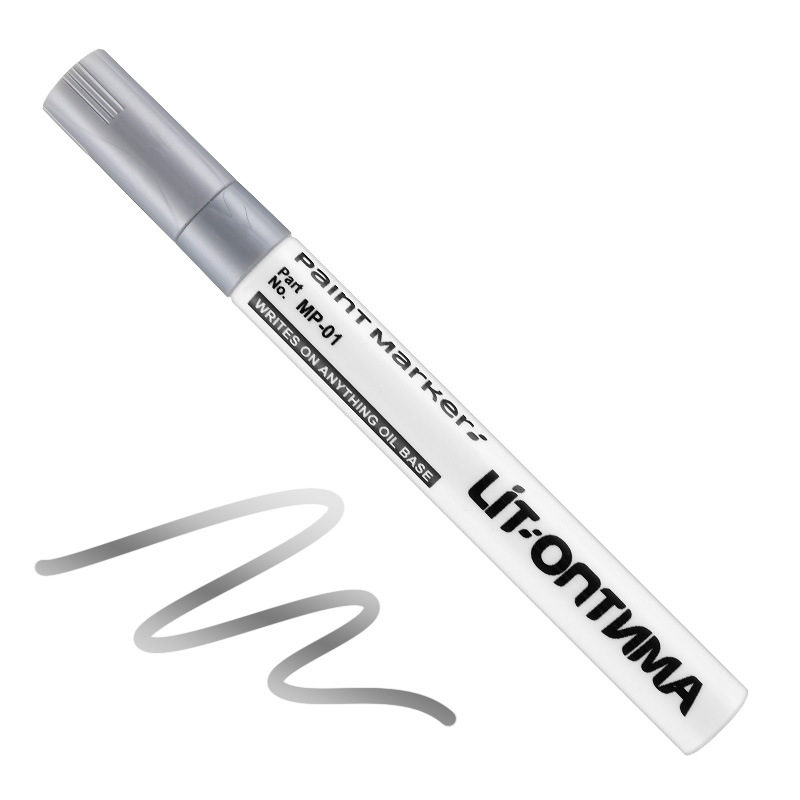 Marker auto metalic, marker special pentru retușare, marker pentru vopsea, uleios și rezistent la apă, pentru retușare, pentru educație și birou_voghion.com
