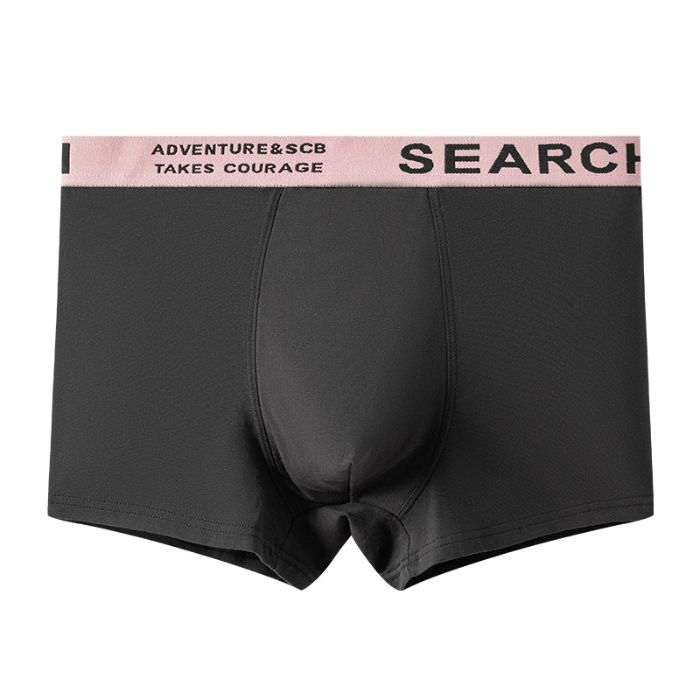 4PCS Boxer Shorts Large Size Seamless Cotton File Men's Boxer Shorts Summer Thin Section Siza L-3XL_voghion.com