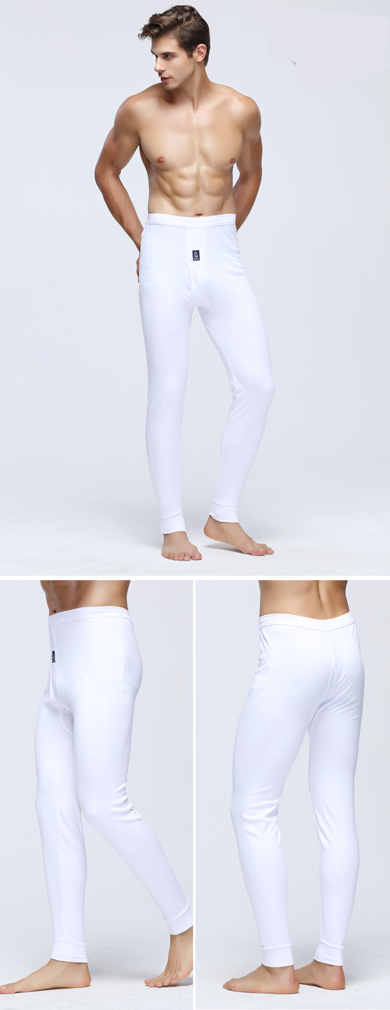 Underwear & Sleepwears Cotton Thermal Underwear Pants - High Waist, Slim Fit, Warm & Breathable Long Johns For Winter (Multiple Colors & Sizes)_voghion.com