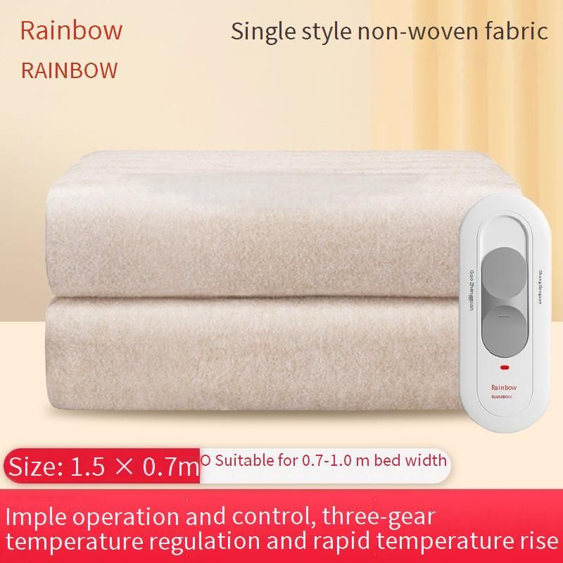 Electric Heating Blanket For Single & Double Bed, 3 Heat Settings, Overheat Protection, Soft Fleece Material, Energy Efficient_voghion.com