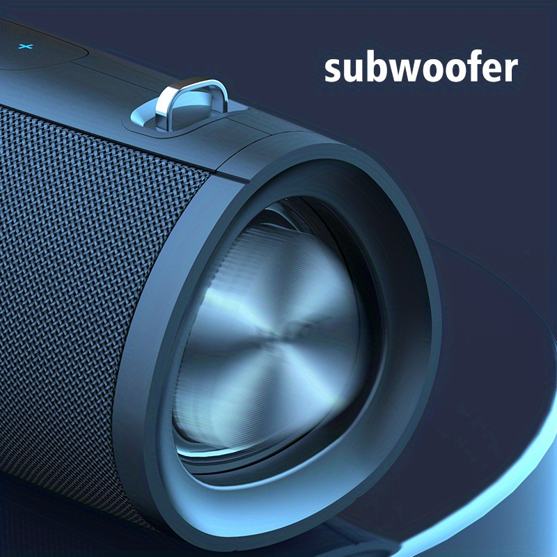 IJVERAAR S39 50W BT draadloze luidsprekers, draagbare subwoofer voor buiten, waterdicht IPX 7, draadloze luidspreker, dubbel_voghion.com