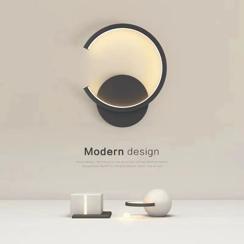 Nuova lampada a LED semplice e moderna con celebrità di Internet per la casa, per soggiorno, camera da letto, comodino, corridoio, scale, parete TV_voghion.com