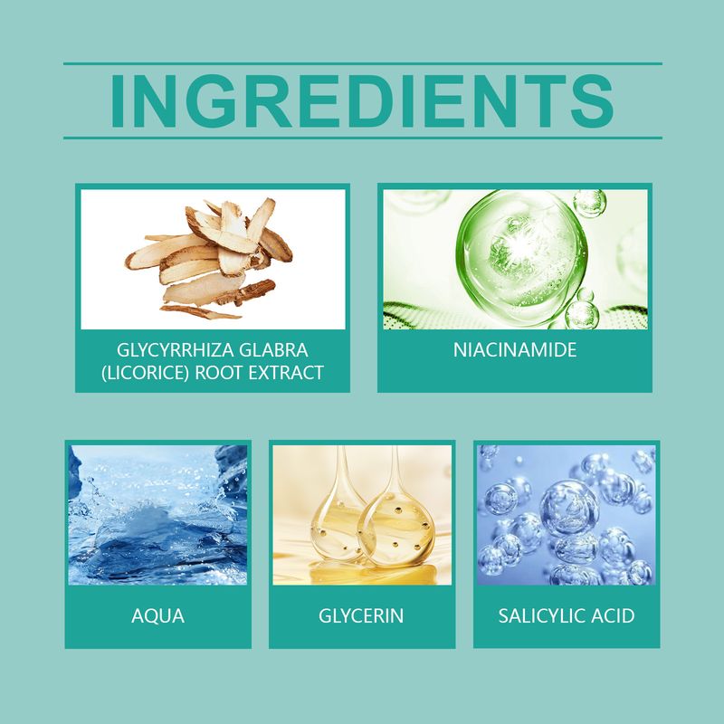 OUHOE Acne Care Drops Lighten Acne Acne Blackheads Closed Mouth Cleansing Facial Skin Pore Essence_voghion.com