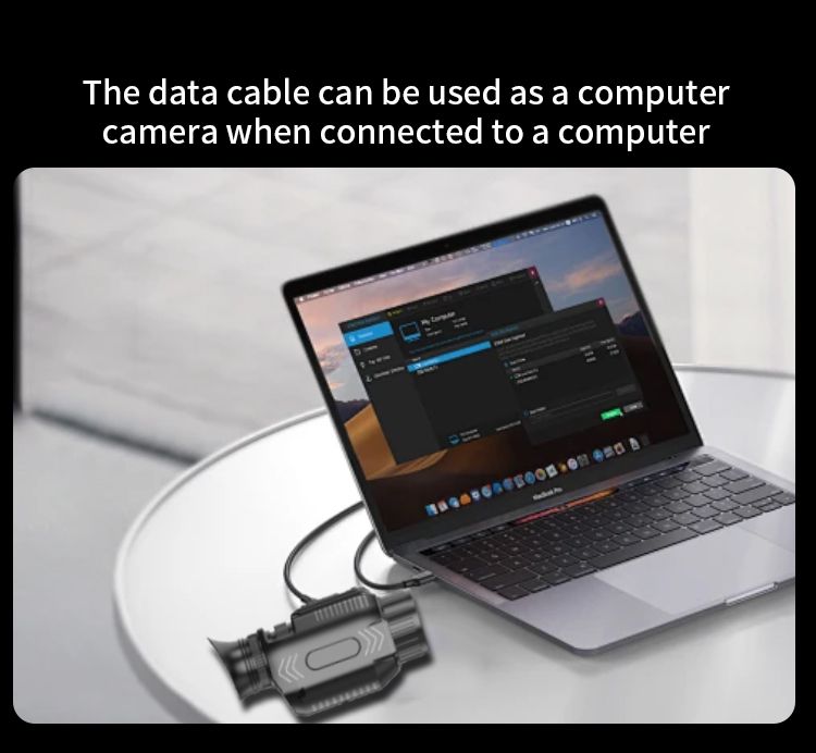 Dispositivo de visão noturna infravermelho D15 HD, simulação de som de animais, WiFi, ferramenta de mira visual colorida totalmente preta, câmera de vigilância_voghion.com