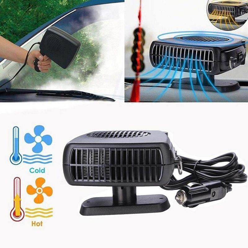 12V/24V Lüfter 200W Elektroheizung Auto Windschutzscheiben-Defroster Deing Demister Auto Anti-Fog-Heizung_voghion.com