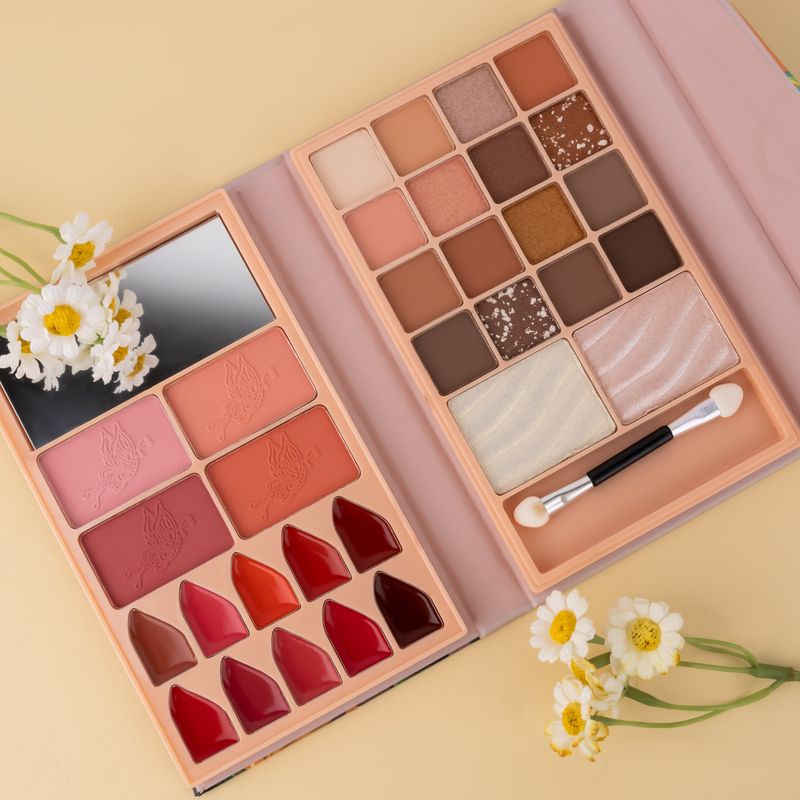 Makeup Sets Multi Functional All In One Makeup Palette Matte Pearlescent Eyeshadow Lipstick Blush Contour Highlight Beauty_voghion.com
