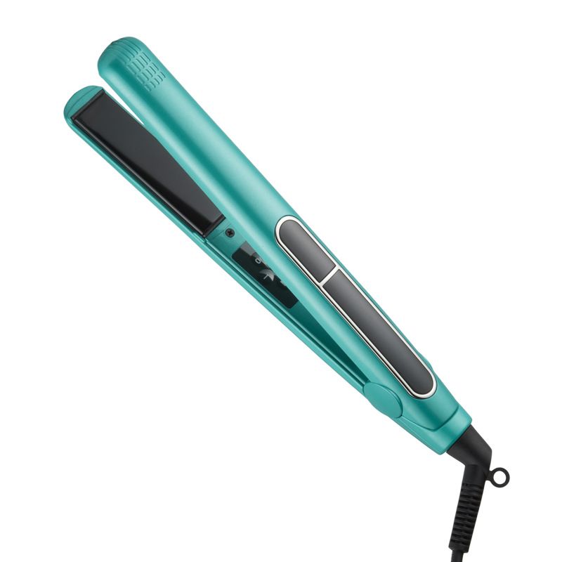 Piastra per capelli professionale in ceramica e tormalina con tecnologia agli ioni negativi - Piastra larga/stretta, 10 impostazioni di temperatura,_voghion.com