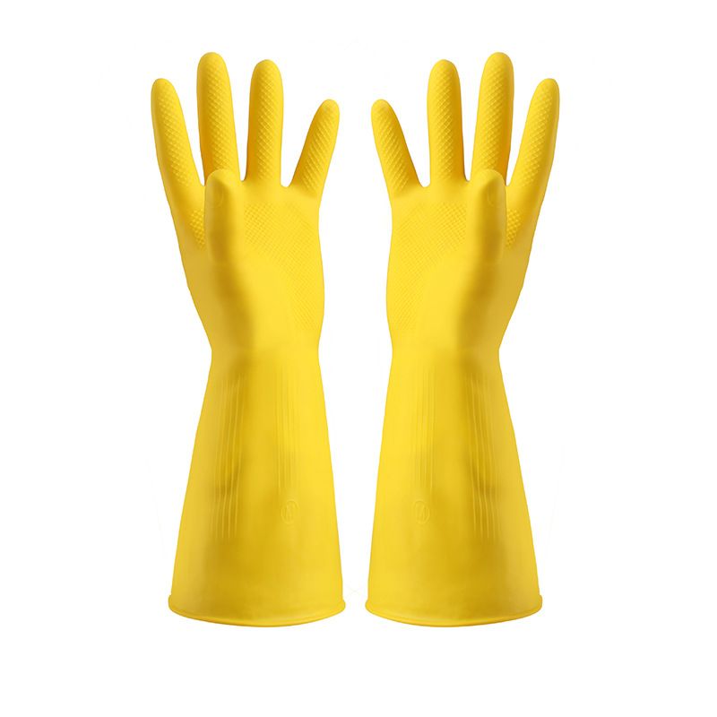 Dishwashing Clothes Laundry Thin Durable For Women Kitchen Bowl Scrubbing Plastic Household Rubber Gloves_voghion.com