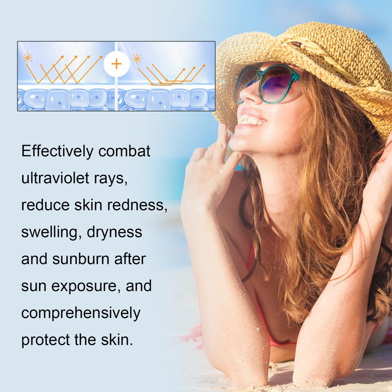 OUHOE Protective Lotion Moisturizing, Refreshing, Non Greasy, Film-forming, Moisturizing And Nourishing_voghion.com