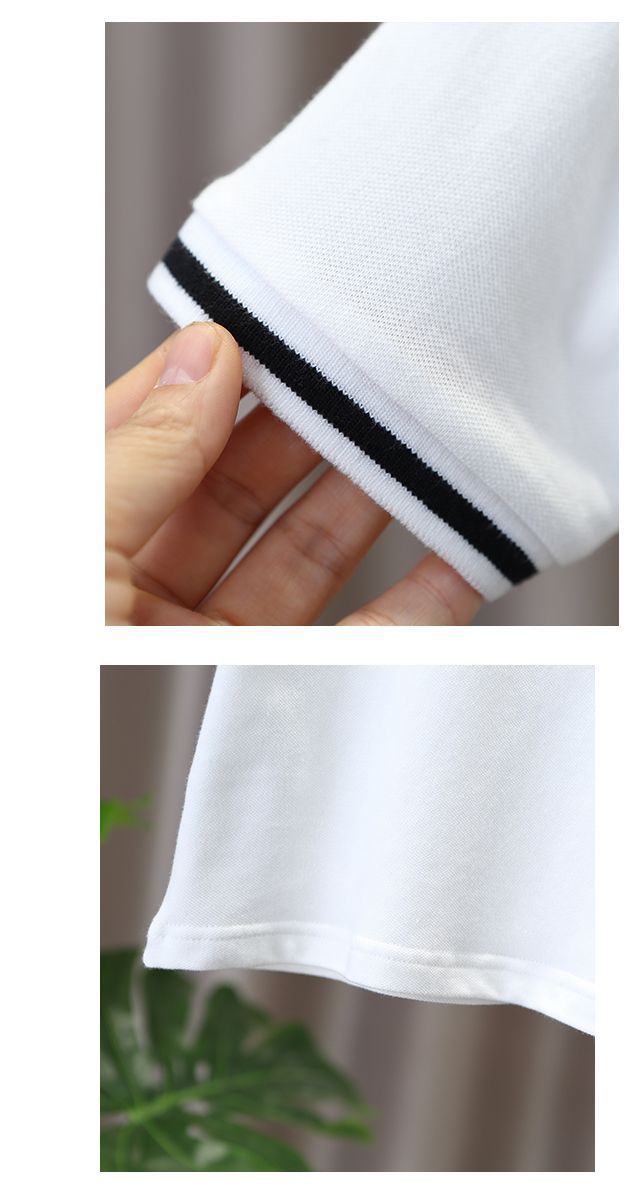Mother&Kids Stand collar embroidered horse Polo stand collar loose knitting trend_voghion.com