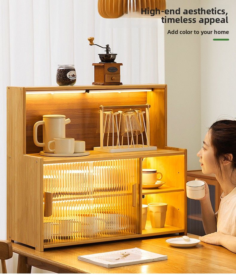 Countertop Layered Spice Kitchen Organizer Storage Rack Cabinet Household Multi-Functional Artifact_voghion.com