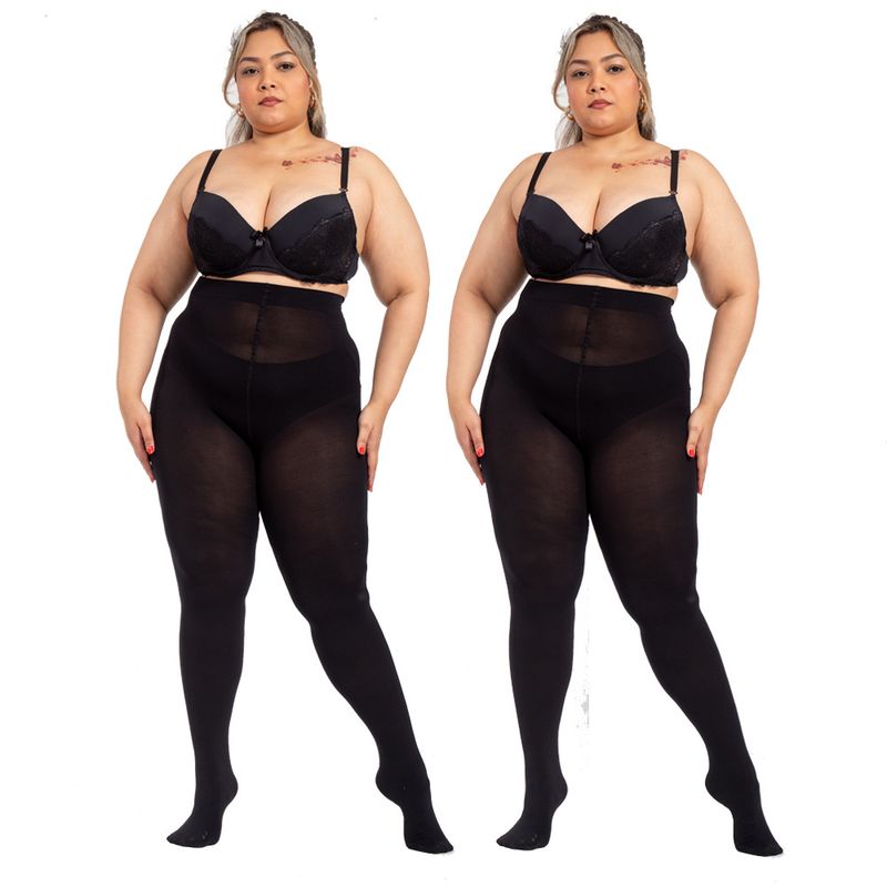 2025d 80D Samtstrumpfhosen Herbst Winter Dicker Stil Für Übergrößen Damen Einzeilige Schrittstrümpfe_voghion.com