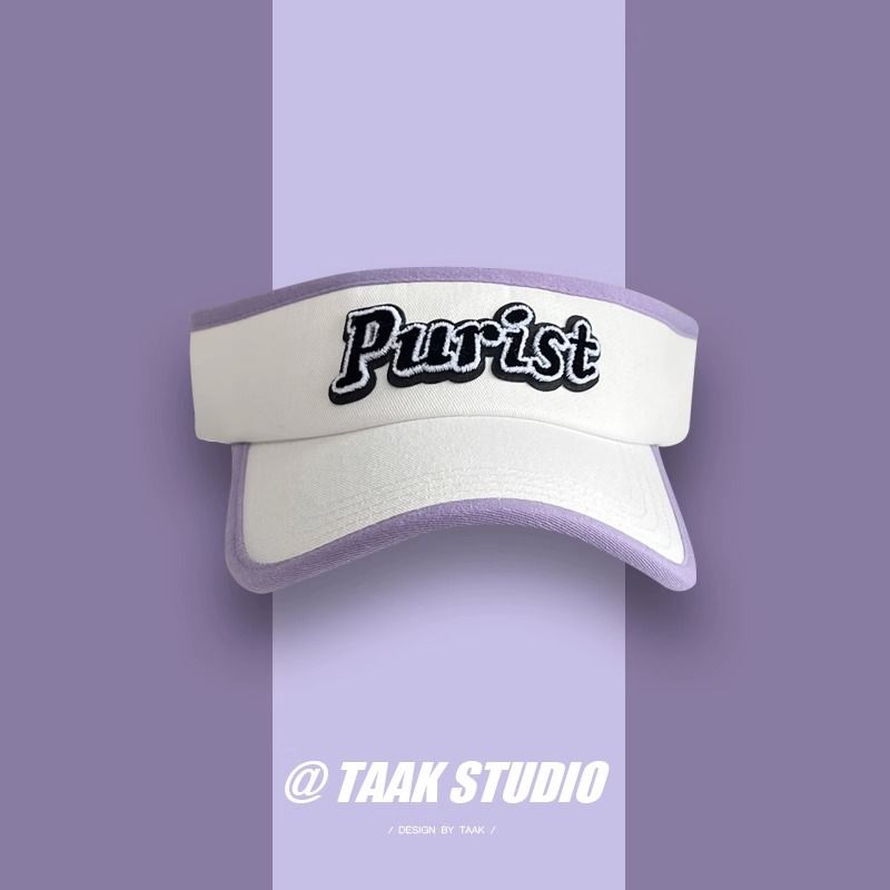 Empy Top Women's Trendy Brand Summer 2023 New Korean Version Leer Tie ponyail Spors Running Headless Duck Tongue_voghion.com