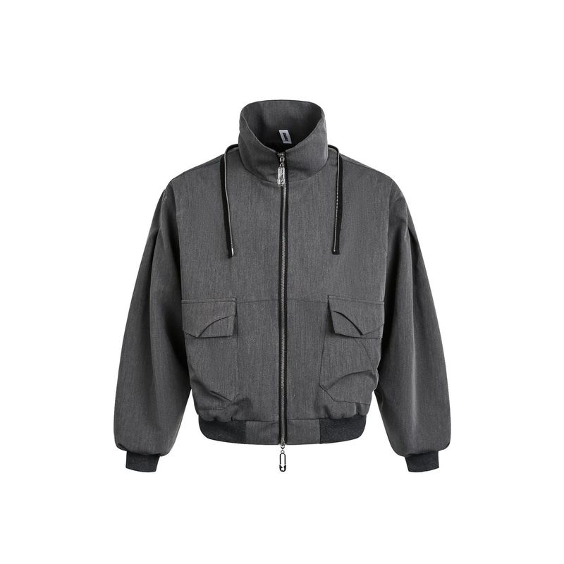 Eon Modish 2025 Autumn New American Street Style Detachable Vest Jacket Coat_voghion.com