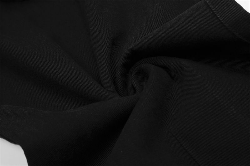Men's Clothing Large Pockets, Retro Zipper Design, Square Towel Washed Jeans, Men's And Women's Straight Loose Casual Sickle Wide Leg_voghion.com